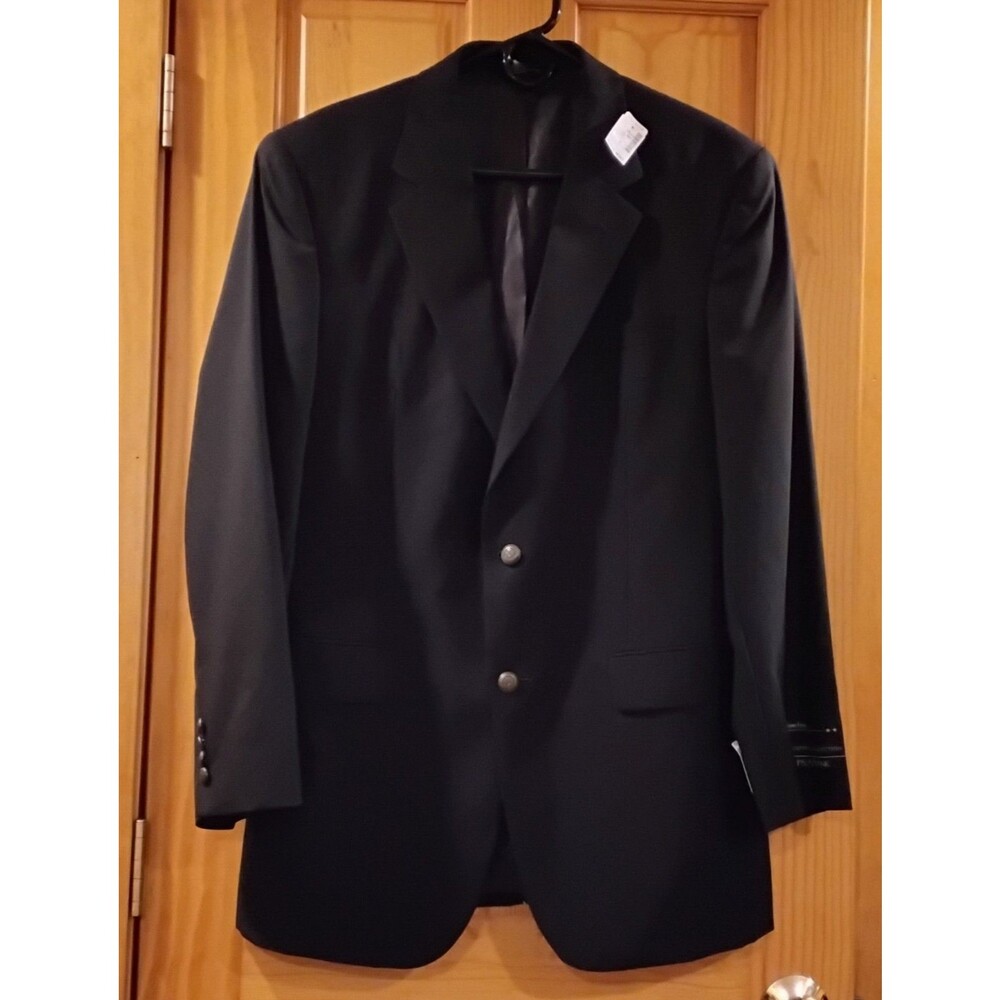 JoS. A Bank Men's Wool Executive Tailored Fit Suit Blazer Jacket 42 Long